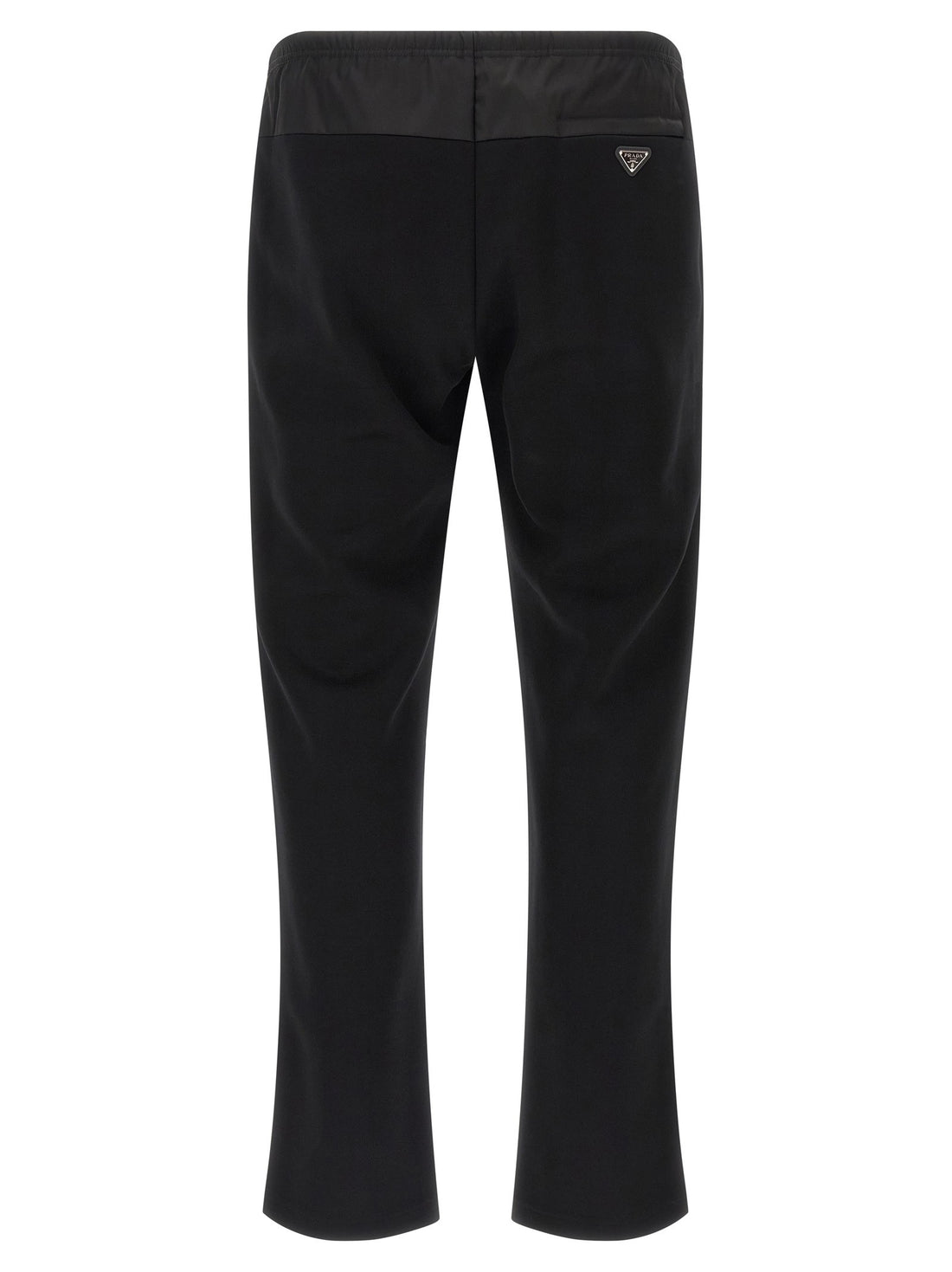PRADA - Re-Nylon band joggers Black