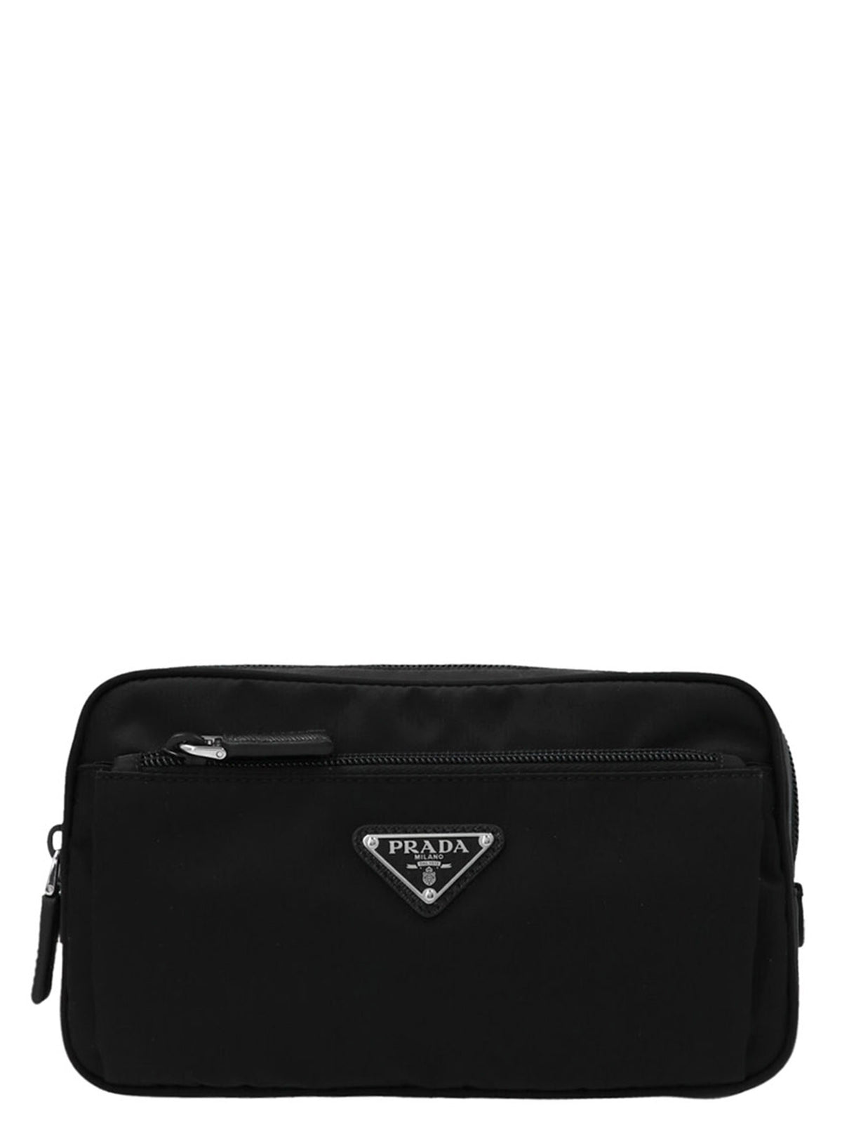 PRADA - Re-nylon belt bag Black U