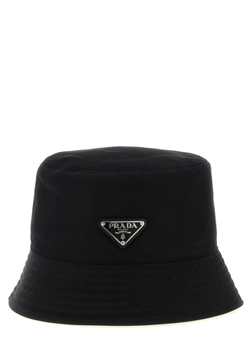 PRADA - Re-nylon bucket hat Black