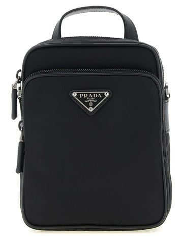 PRADA - 'Re-Nylon' crossbody bag Black U