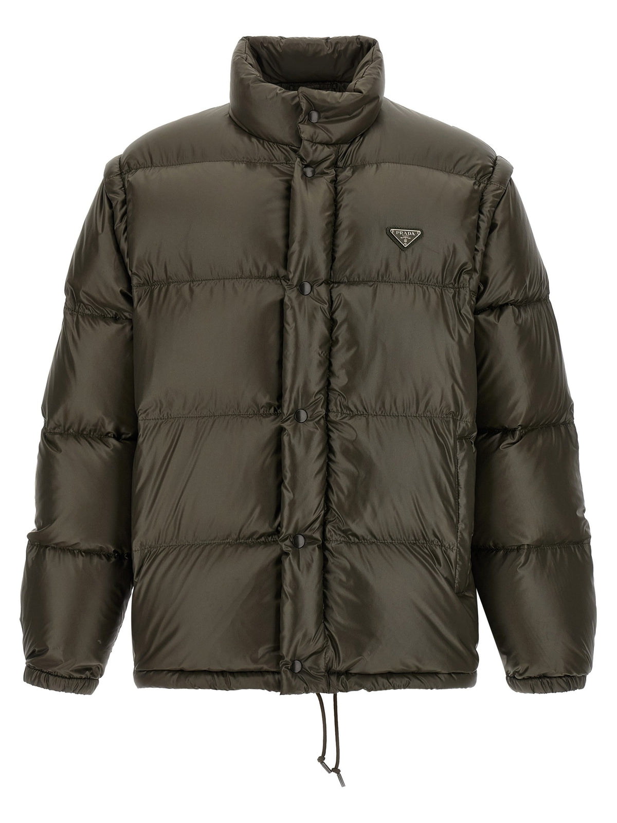 PRADA - Re-Nylon down jacket gray L