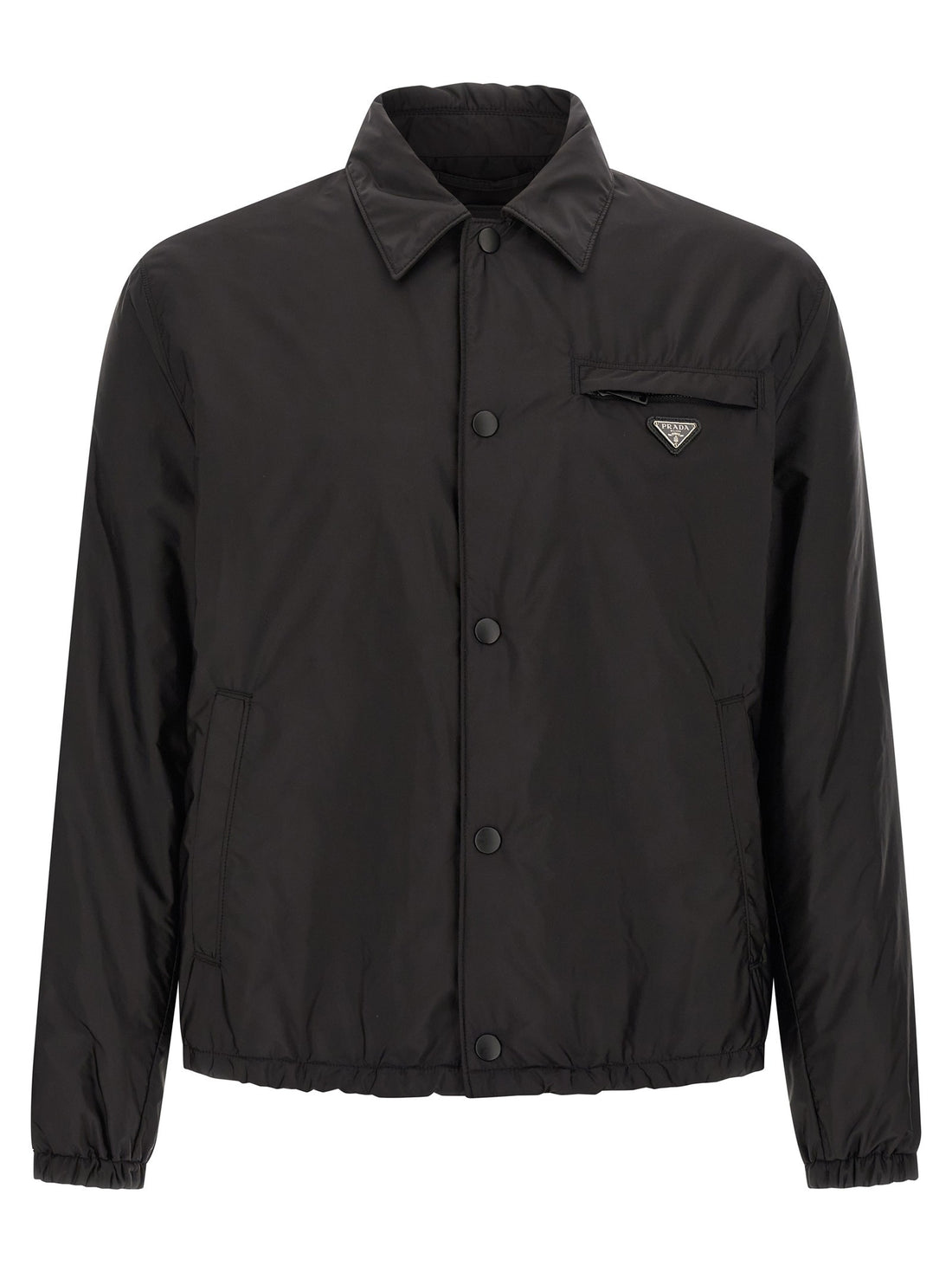 PRADA - Re-nylon feather jacket Black 50 IT