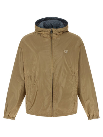 PRADA - Re-Nylon Feather Reversible Jacket MULTICOLOR