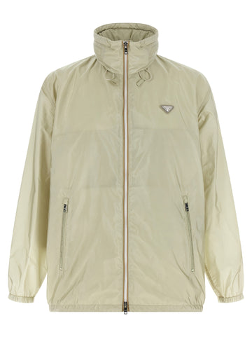 PRADA - Re-Nylon Feather Windbreaker beige