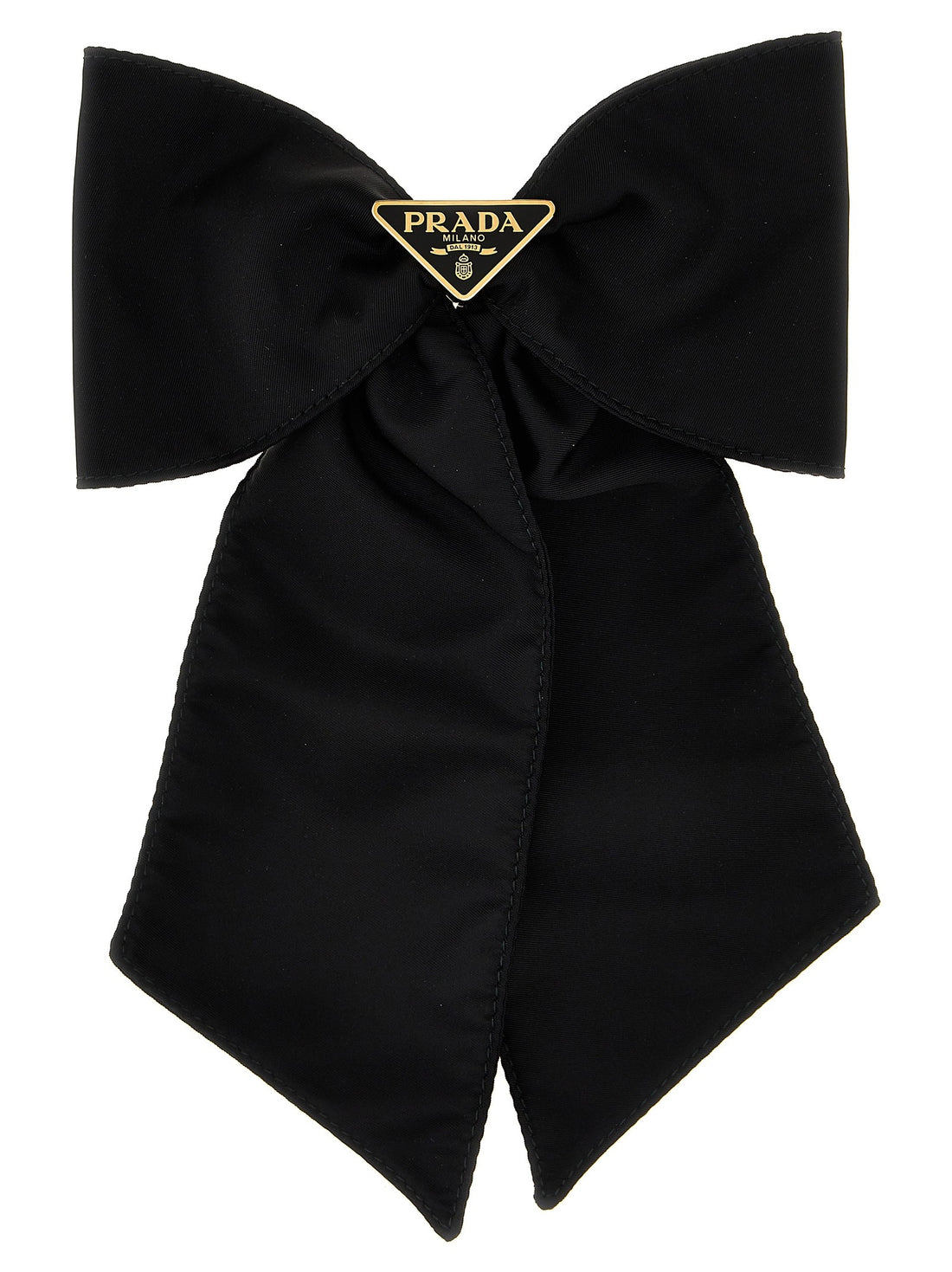 PRADA - Re-Nylon hair clip Black U