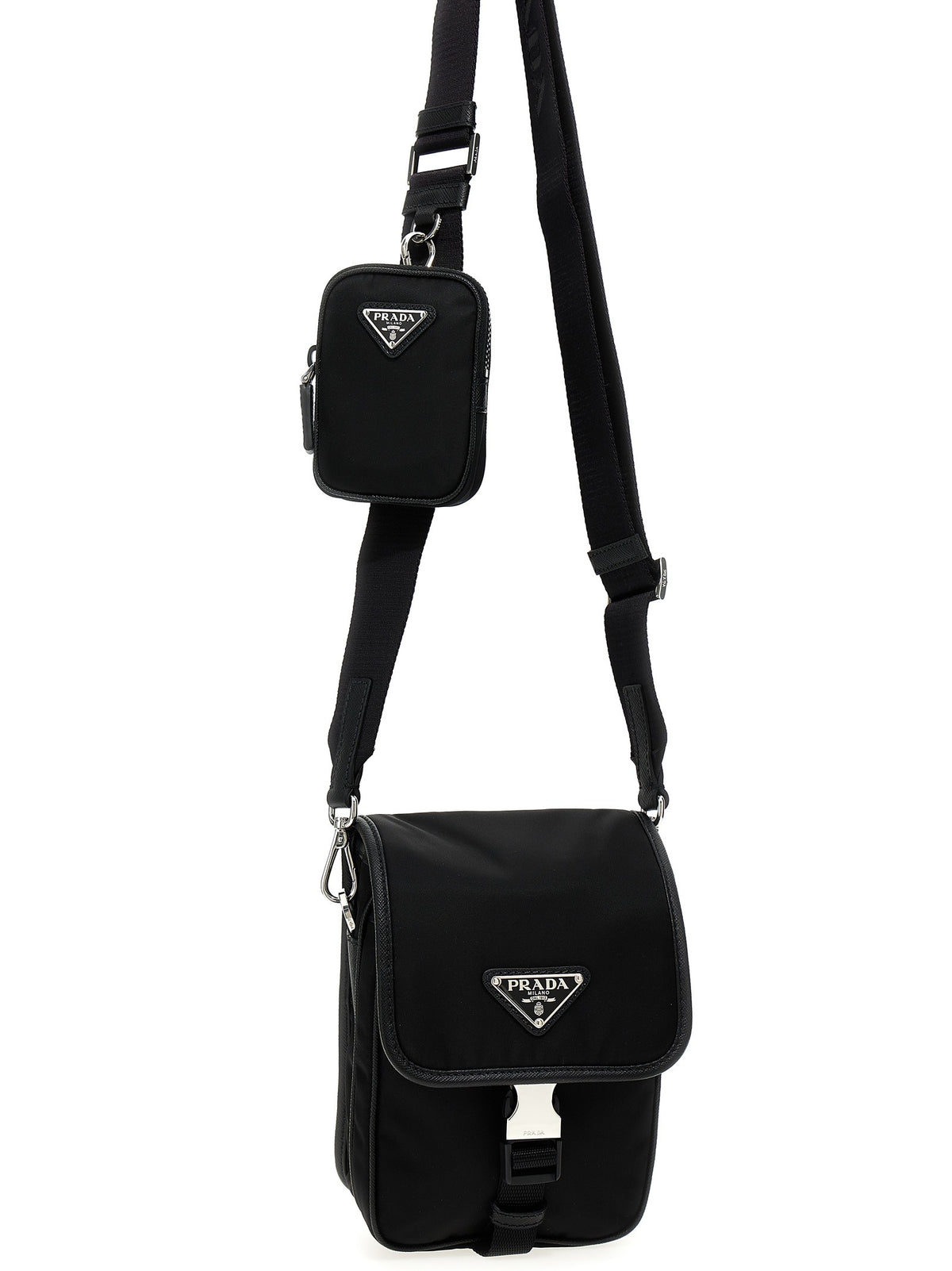 PRADA - Re-Nylon logo crossbody bag