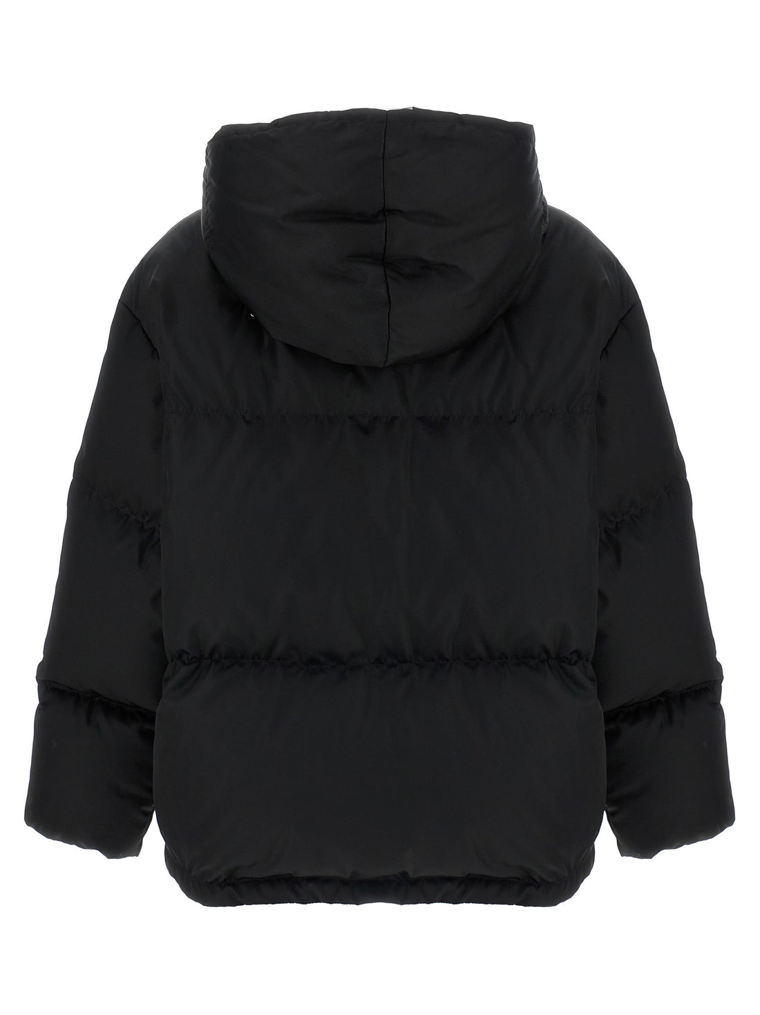 PRADA - Re-Nylon maxi down jacket Black