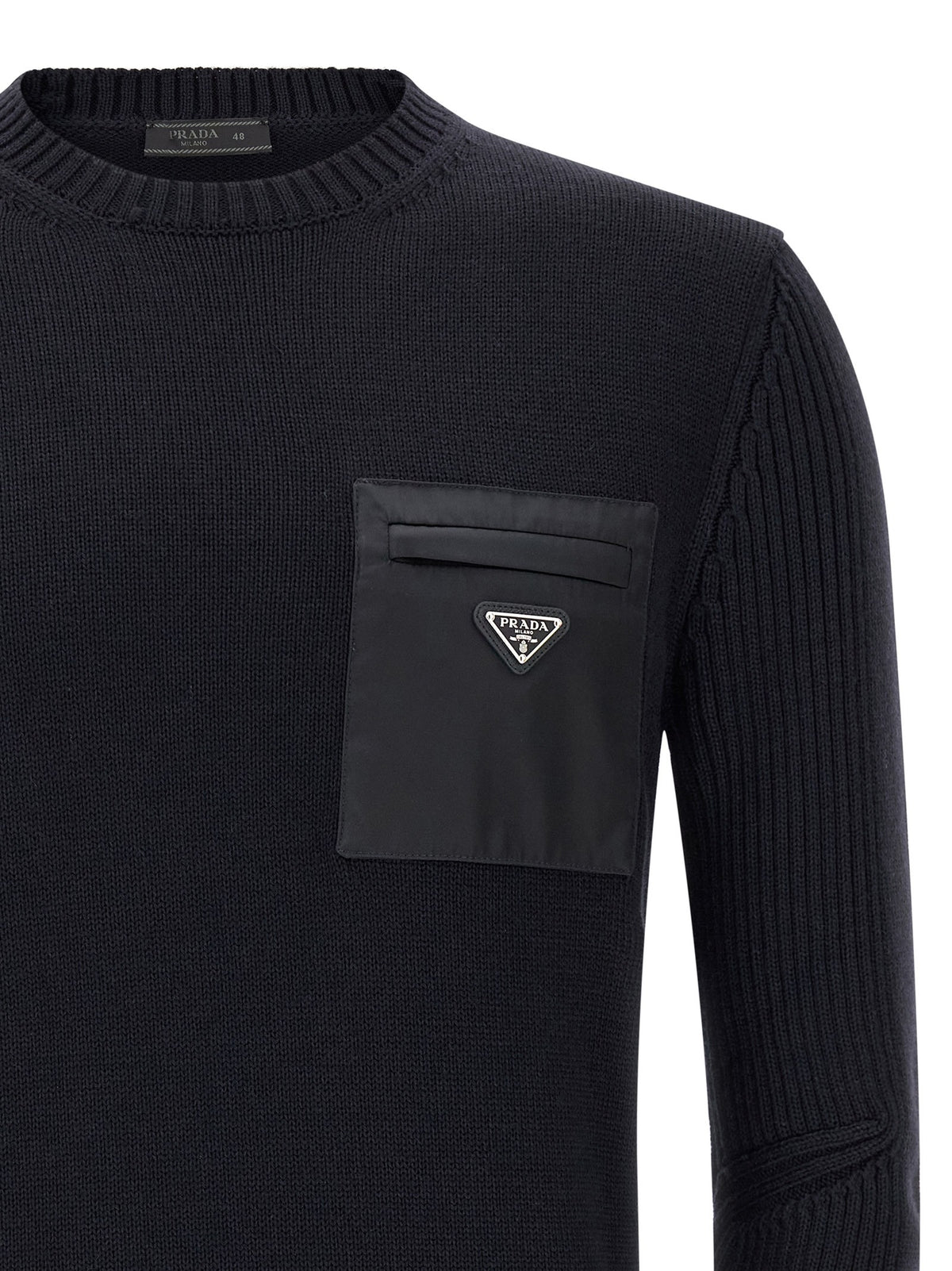 PRADA - 'Re-Nylon' Pocket Sweater