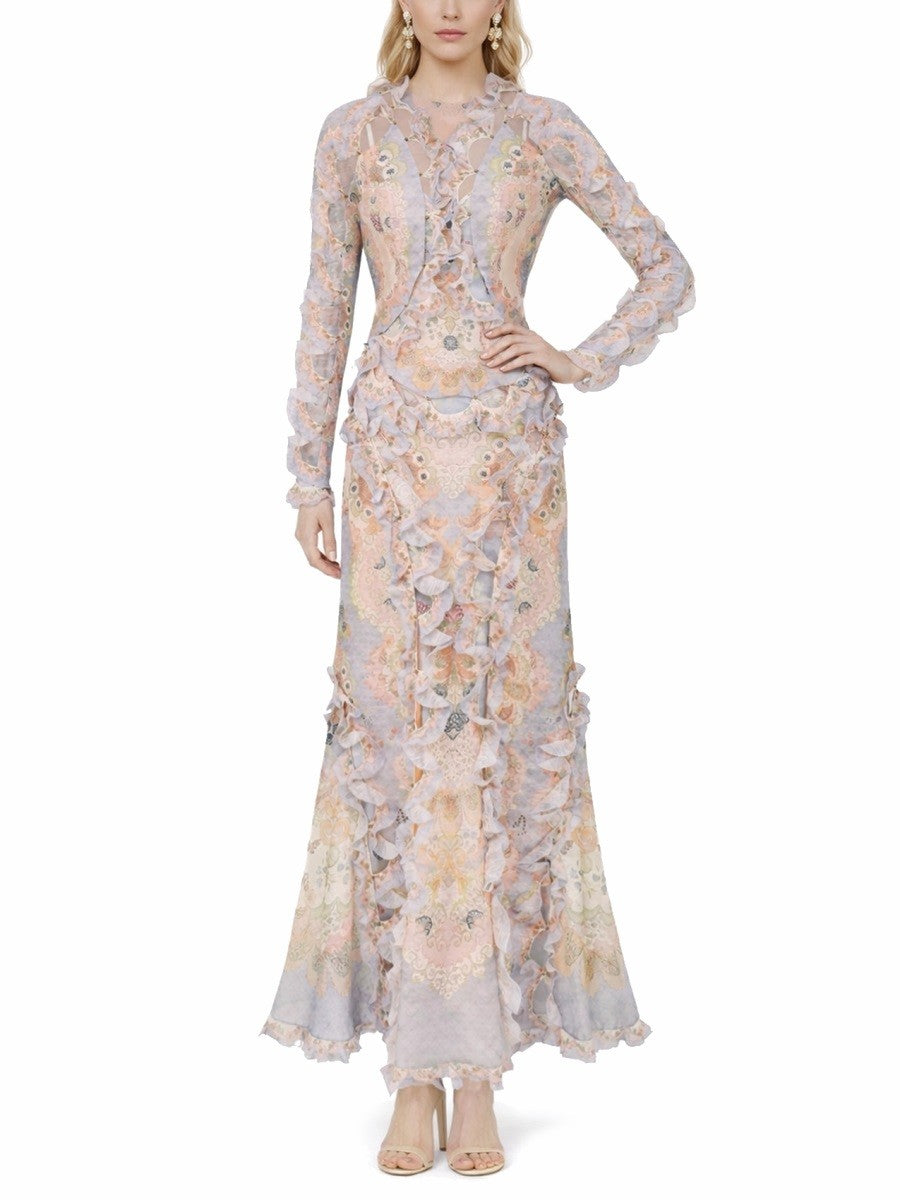 ZIMMERMANN - "REBELLION" LONG DRESS