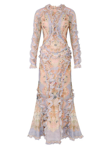 ZIMMERMANN - "REBELLION" LONG DRESS
