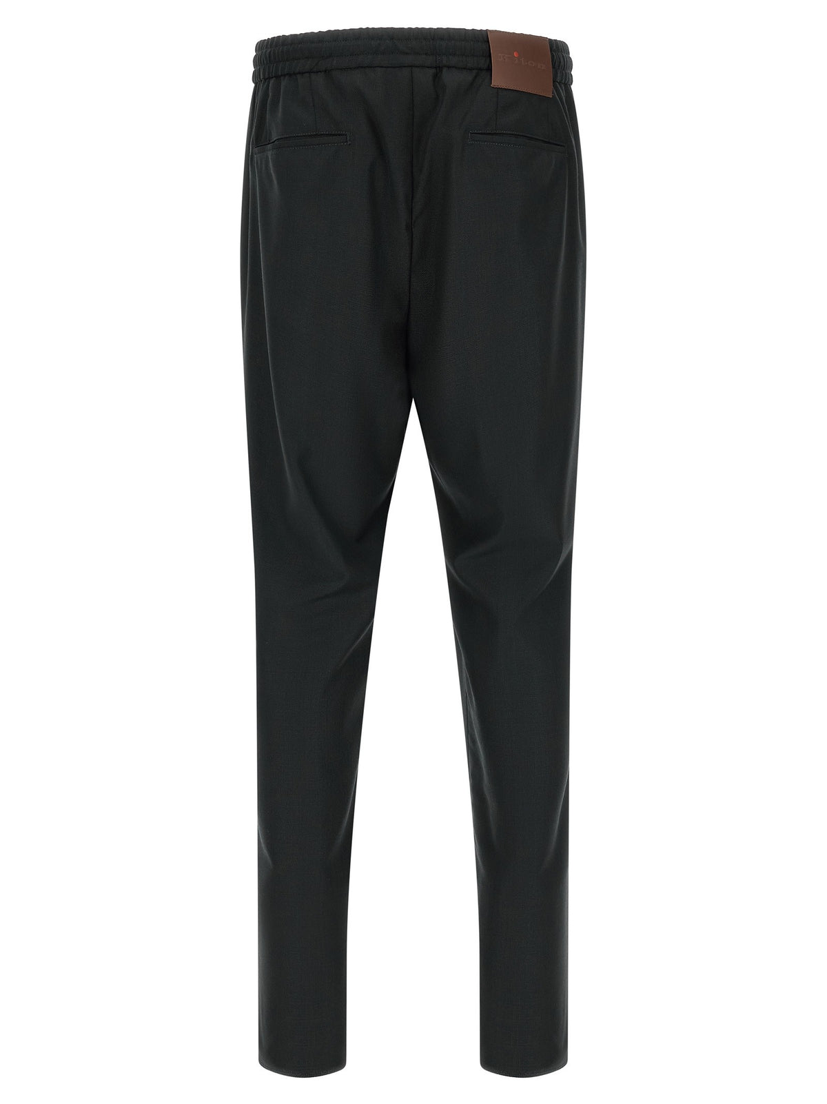 KITON - Red button pants