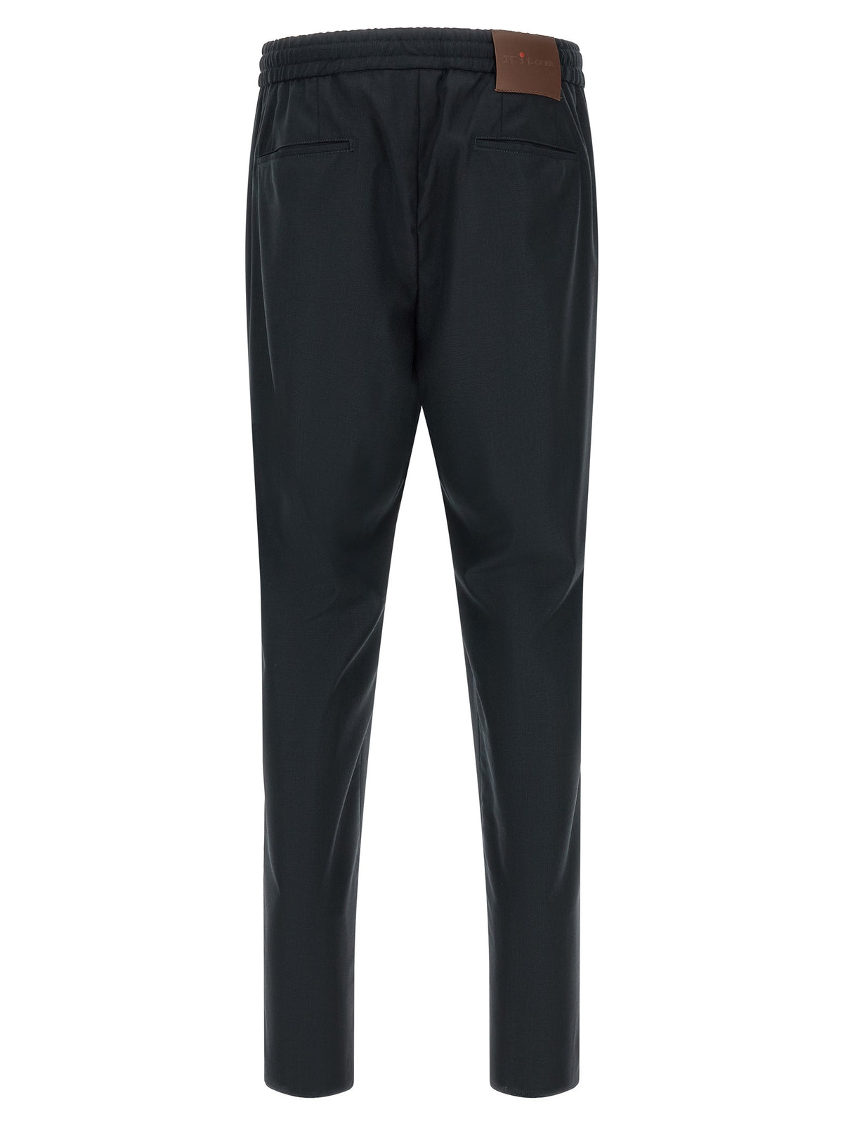 KITON - Red button pants