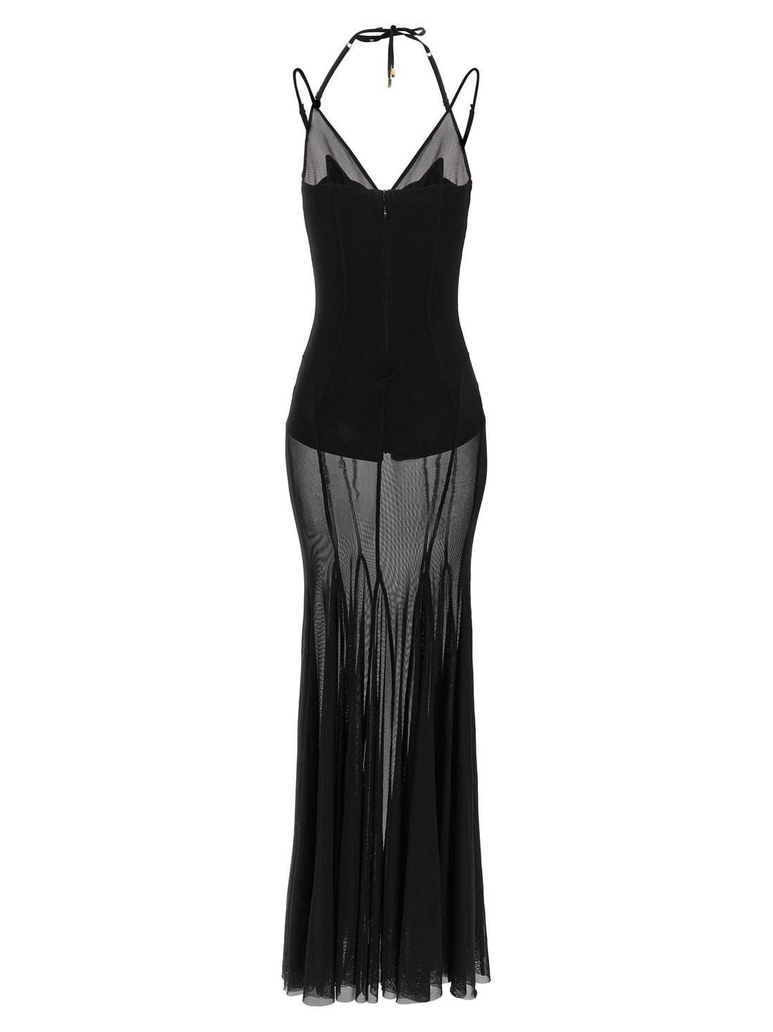 Elisabetta Franchi - 'Red Carpet' dress Black 40 IT