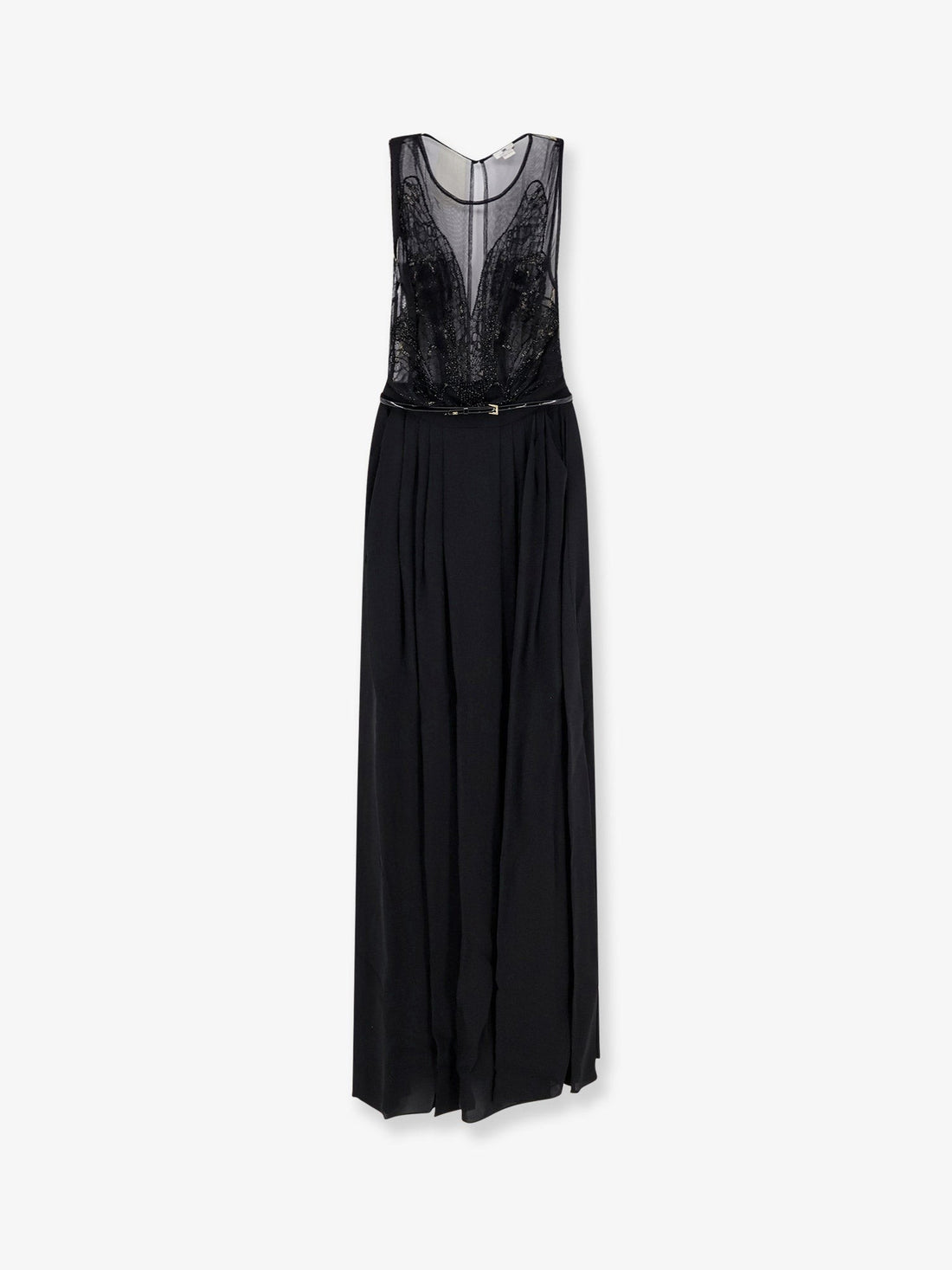 Elisabetta Franchi - Red Carpet long dress with belt red-carpet-long-dress-with-belt_3285c422-df77-4f3a-a5fe-bb67ec31916b