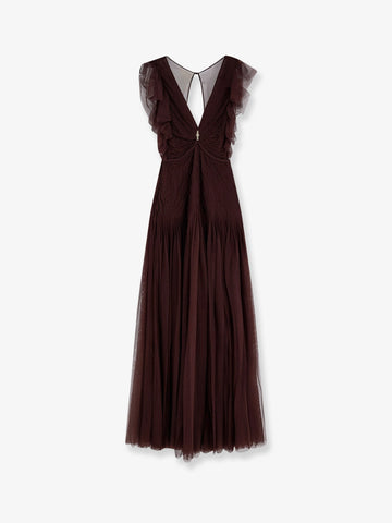 Elisabetta Franchi Elisabetta Franchi - Red Carpet long dress with rhinestones detail