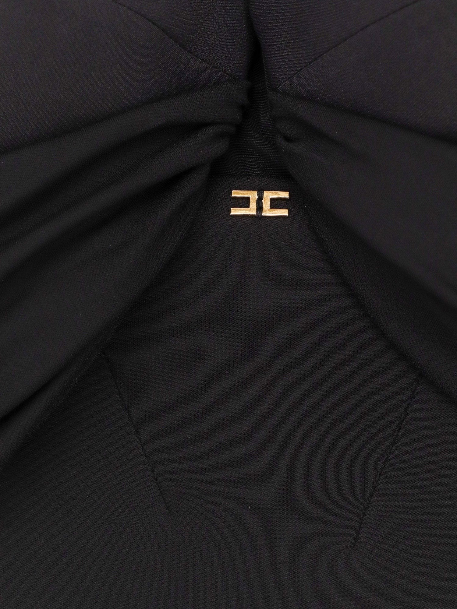 Red carpet stretch viscose long dress