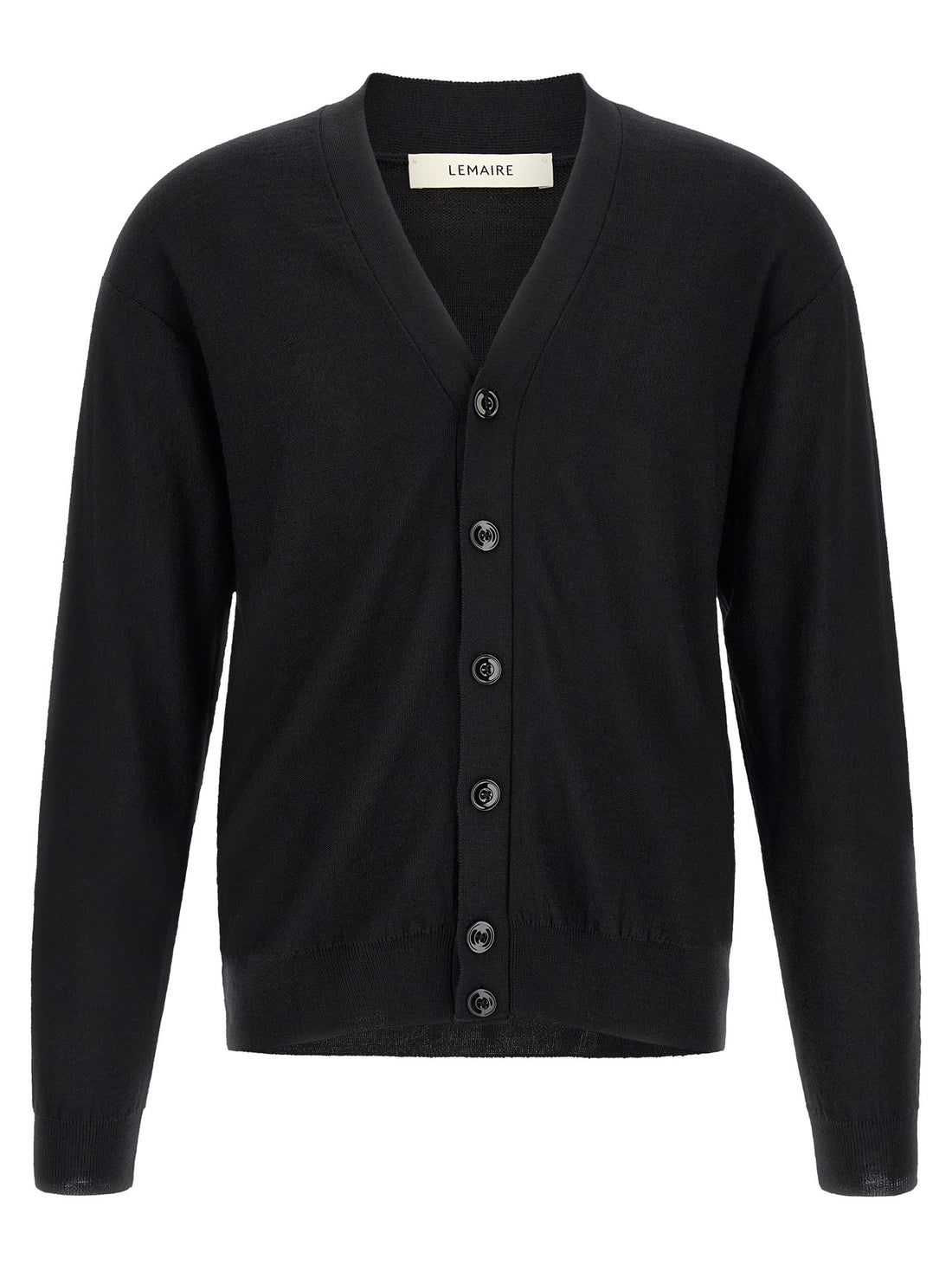 LEMAIRE - 'Relaxed Twisted' cardigan Black