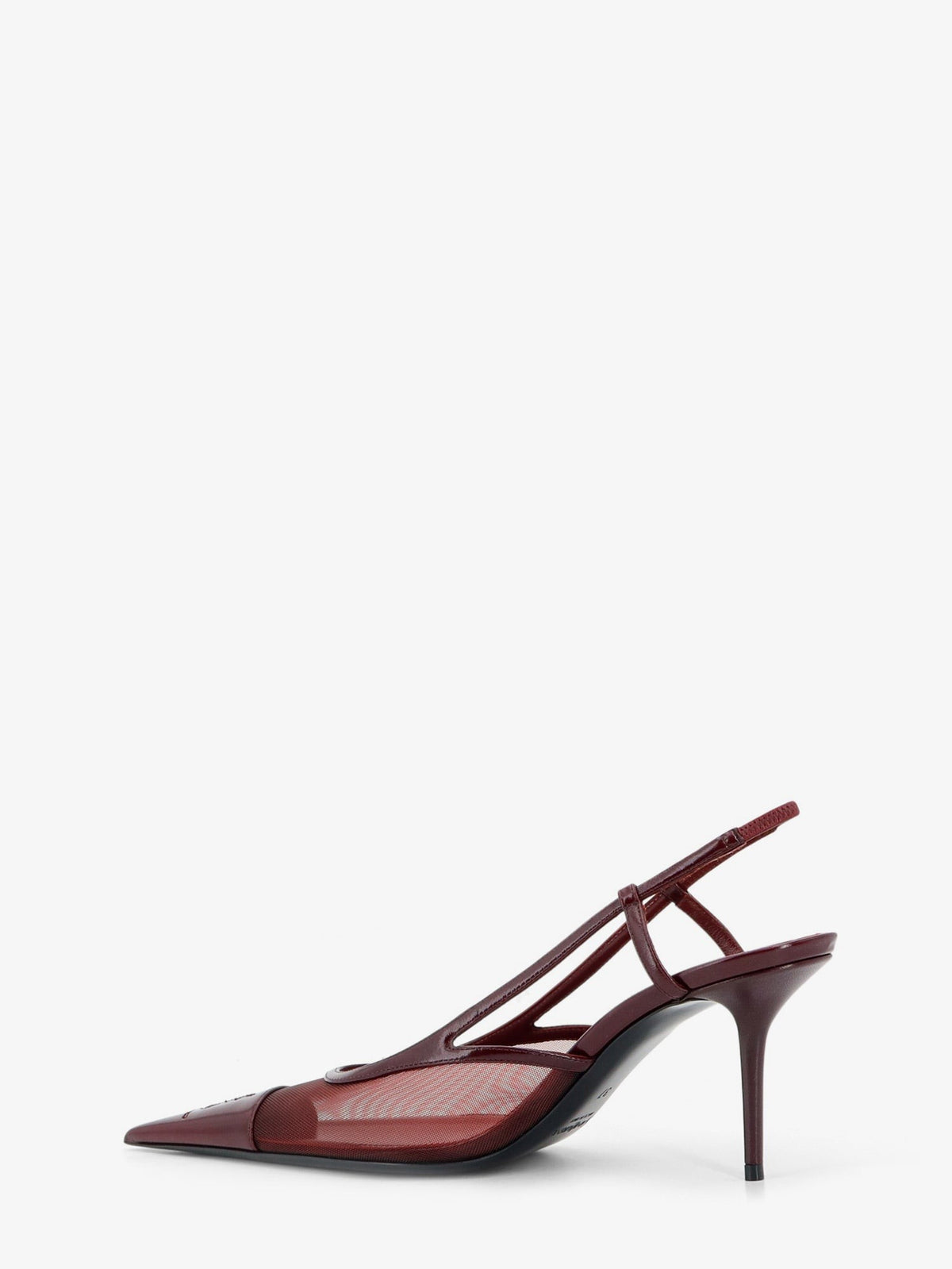 Saint Laurent - Renée mesh pump with Cassandre toe