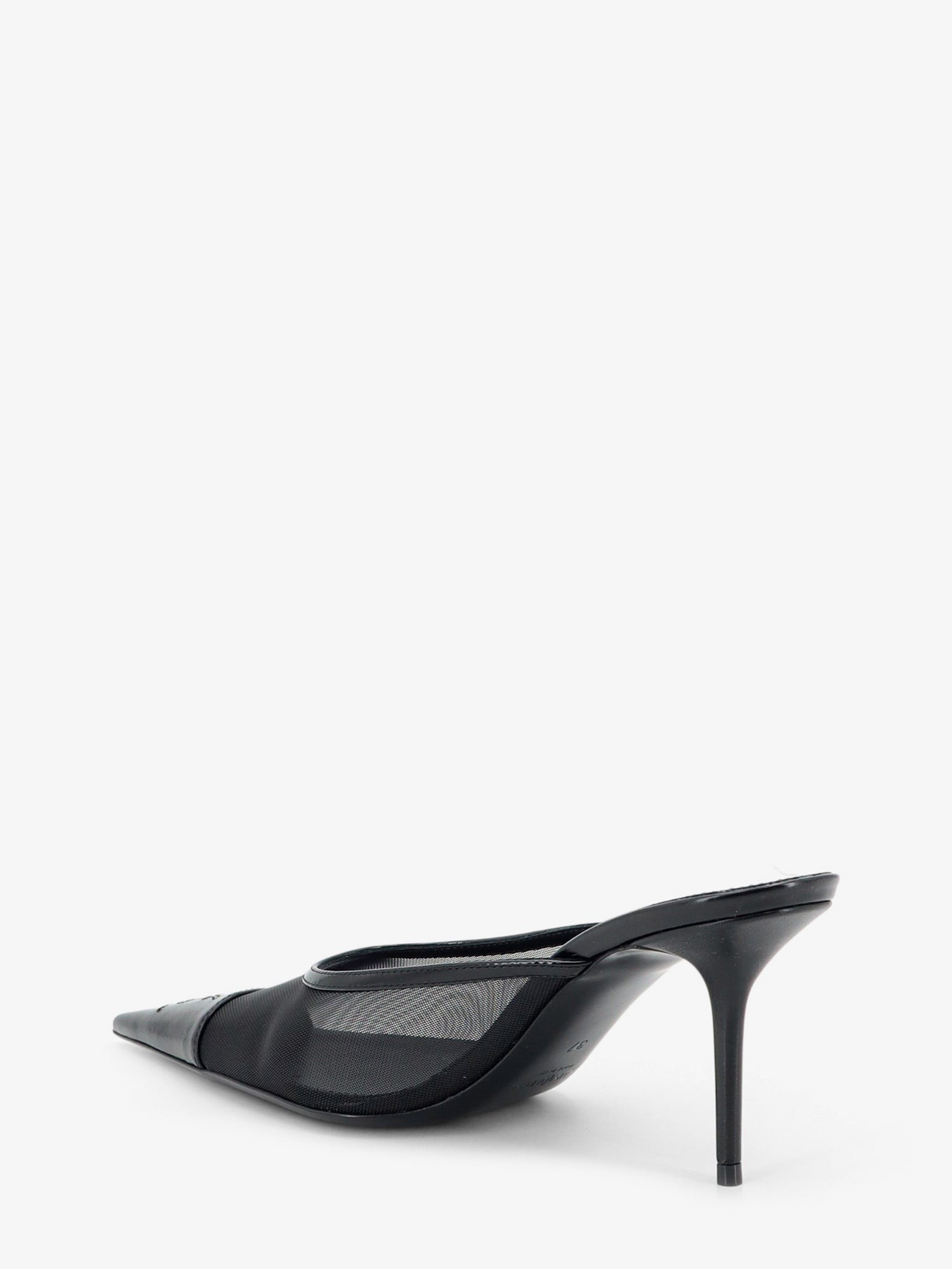 Saint Laurent - Renée mesh pump with Cassandre toe