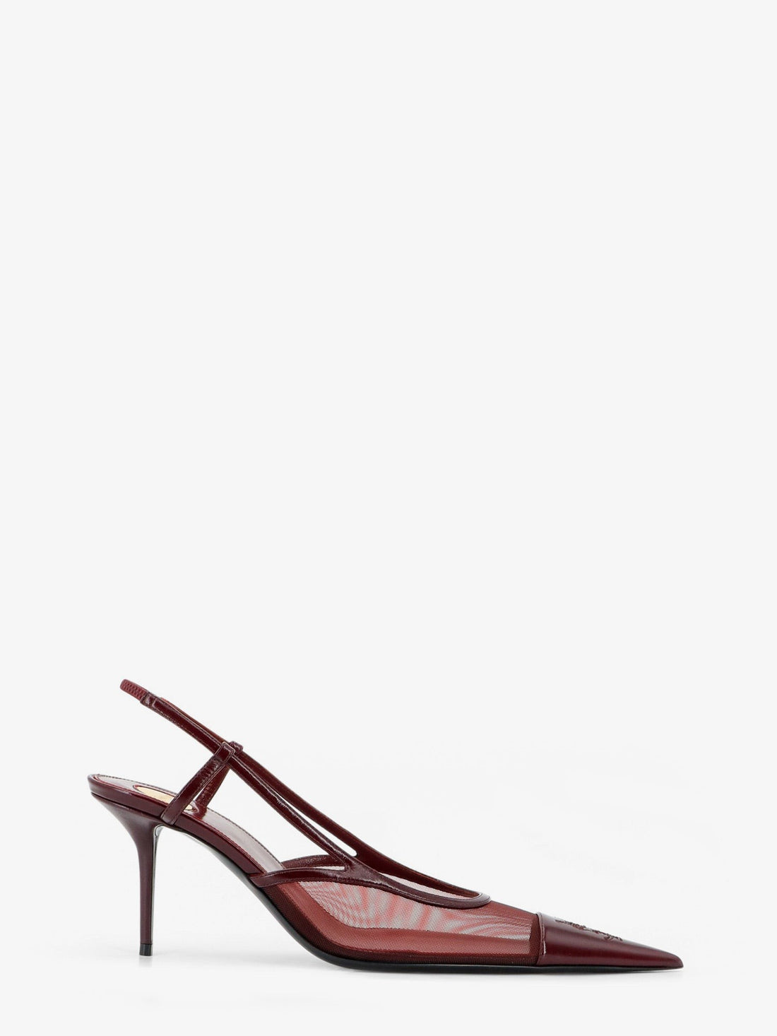 Saint Laurent - Renée mesh pump with Cassandre toe VINTAGEBORDEAUXCAR