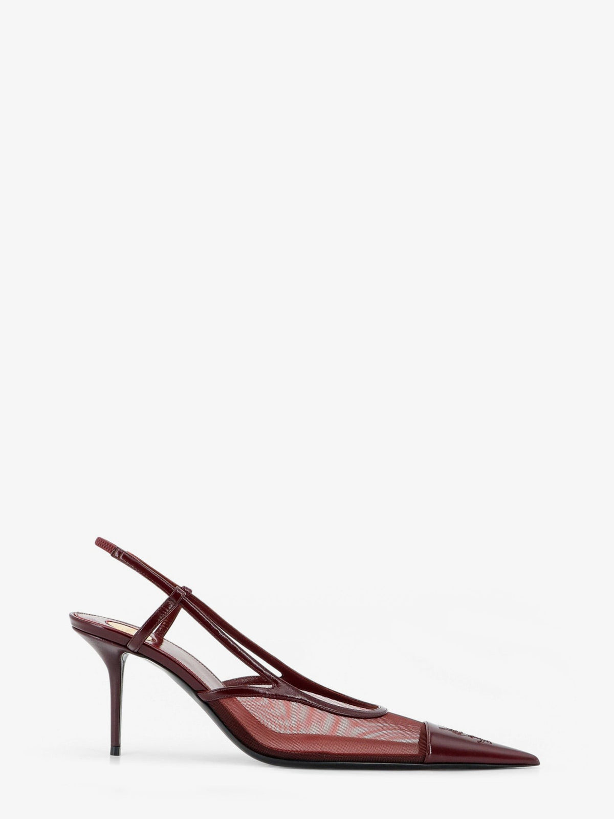 Saint Laurent - Renée mesh pump with Cassandre toe VINTAGEBORDEAUXCAR