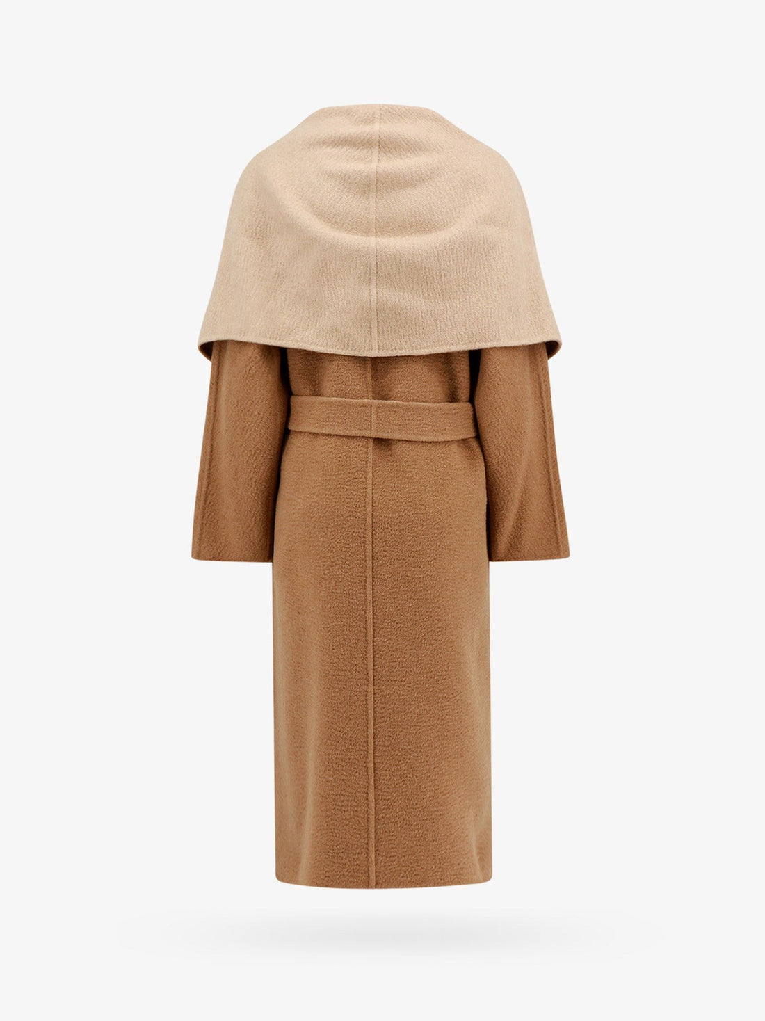 Reversible camel coat