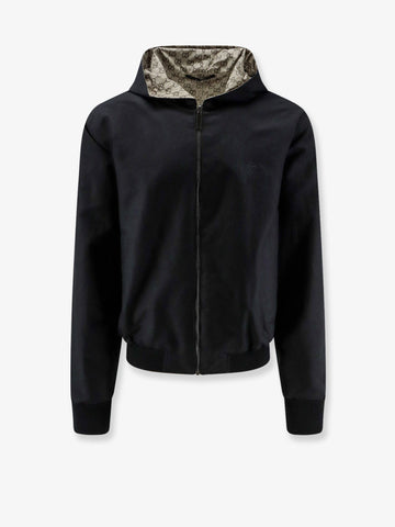 Gucci Gucci - Reversible cotton and GG nylon jacket