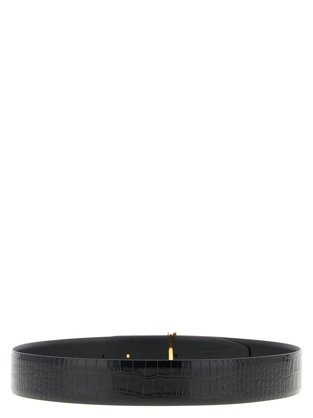TOM FORD - Reversible crocodile belt