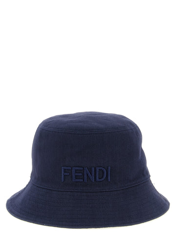 Fendi - Reversible denim bucket hat