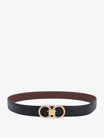Reversible leather belt
