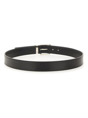 REVERSIBLE LEATHER BELT