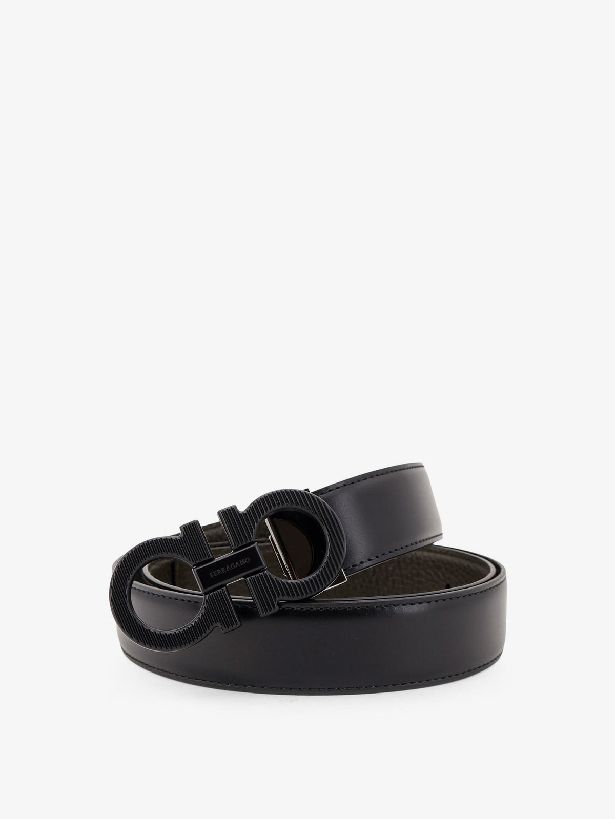 Ferragamo - Reversible leather belt