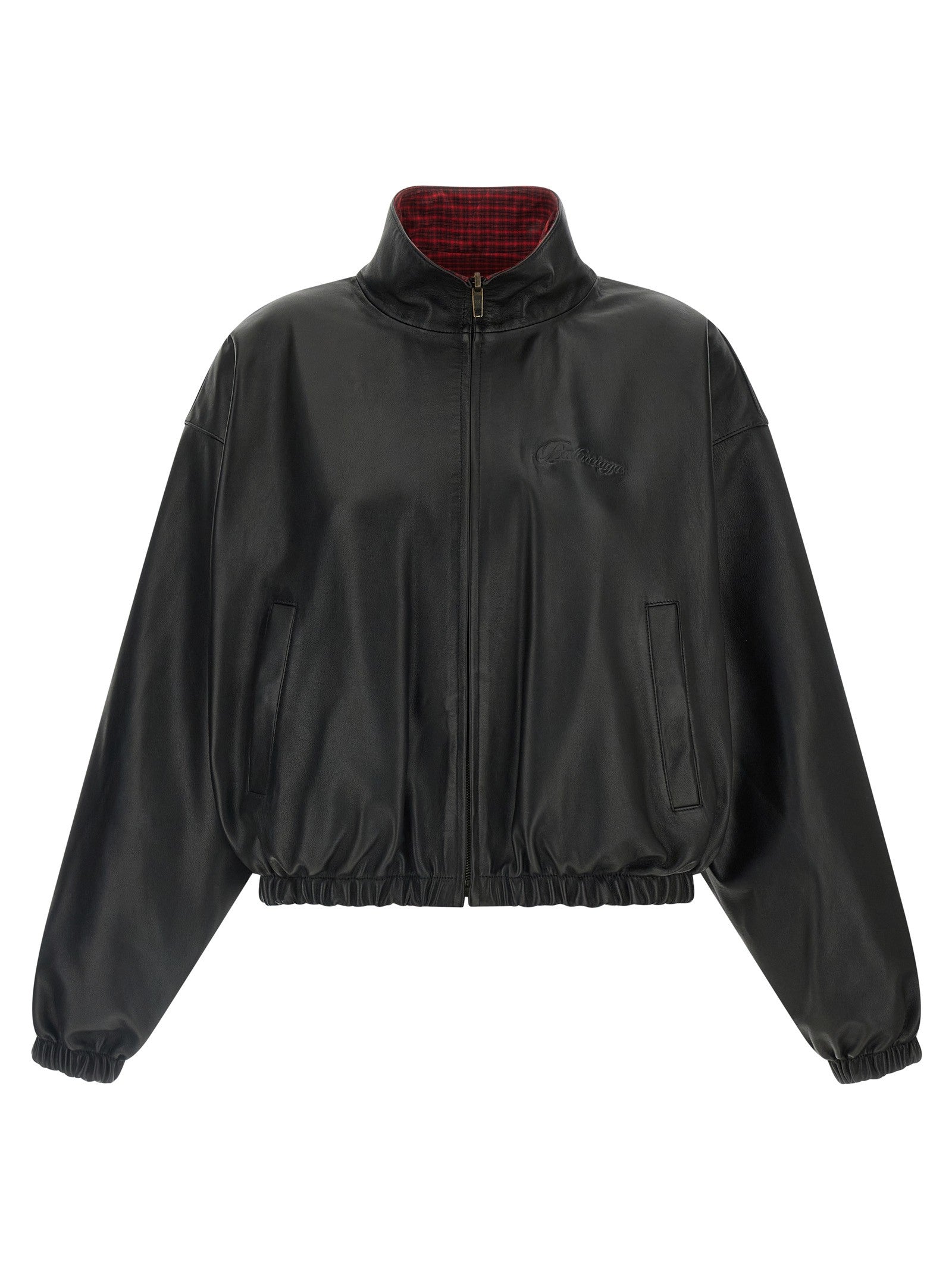 Balenciaga - Reversible leather jacket