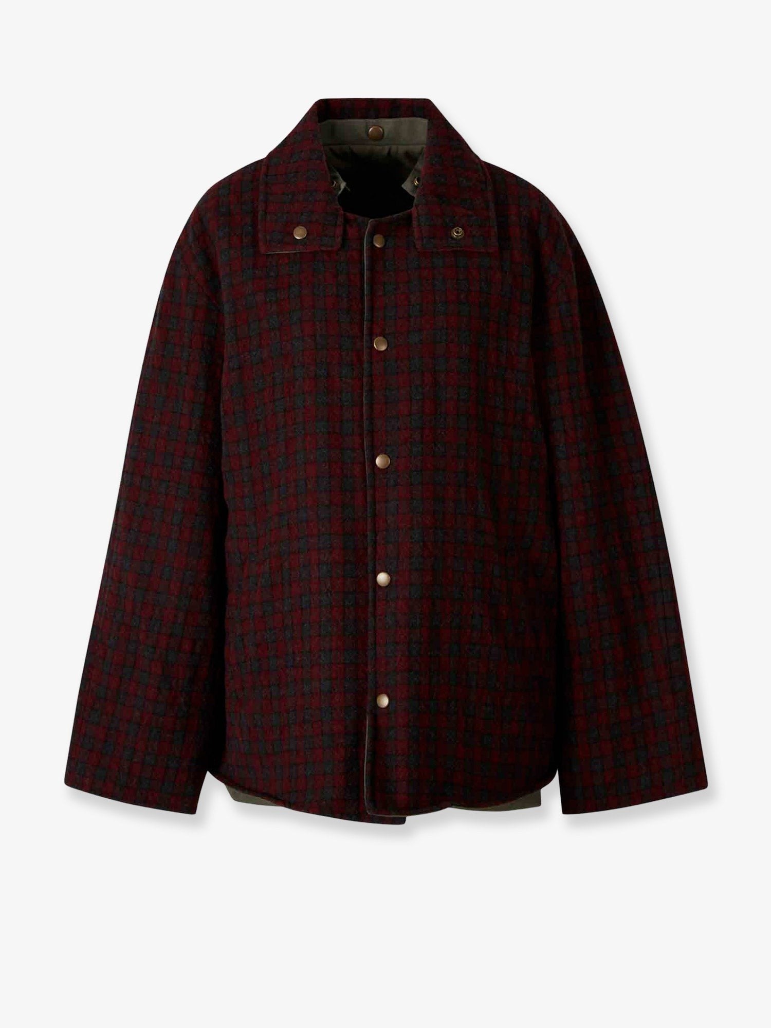 Reversible nylon jacket