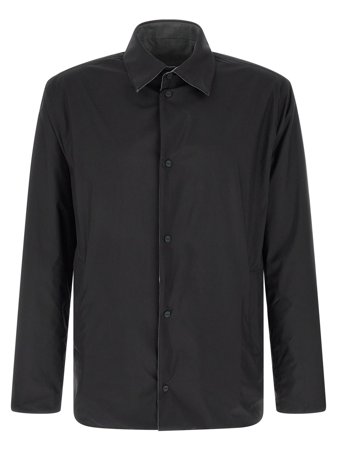 Herno - Reversible overshirt gray