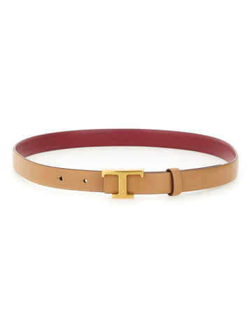 REVERSIBLE "T TIMELESS" BELT