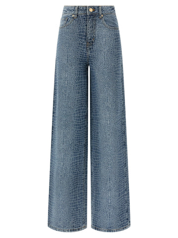 SELF PORTRAIT - 'Rhinestone' jeans