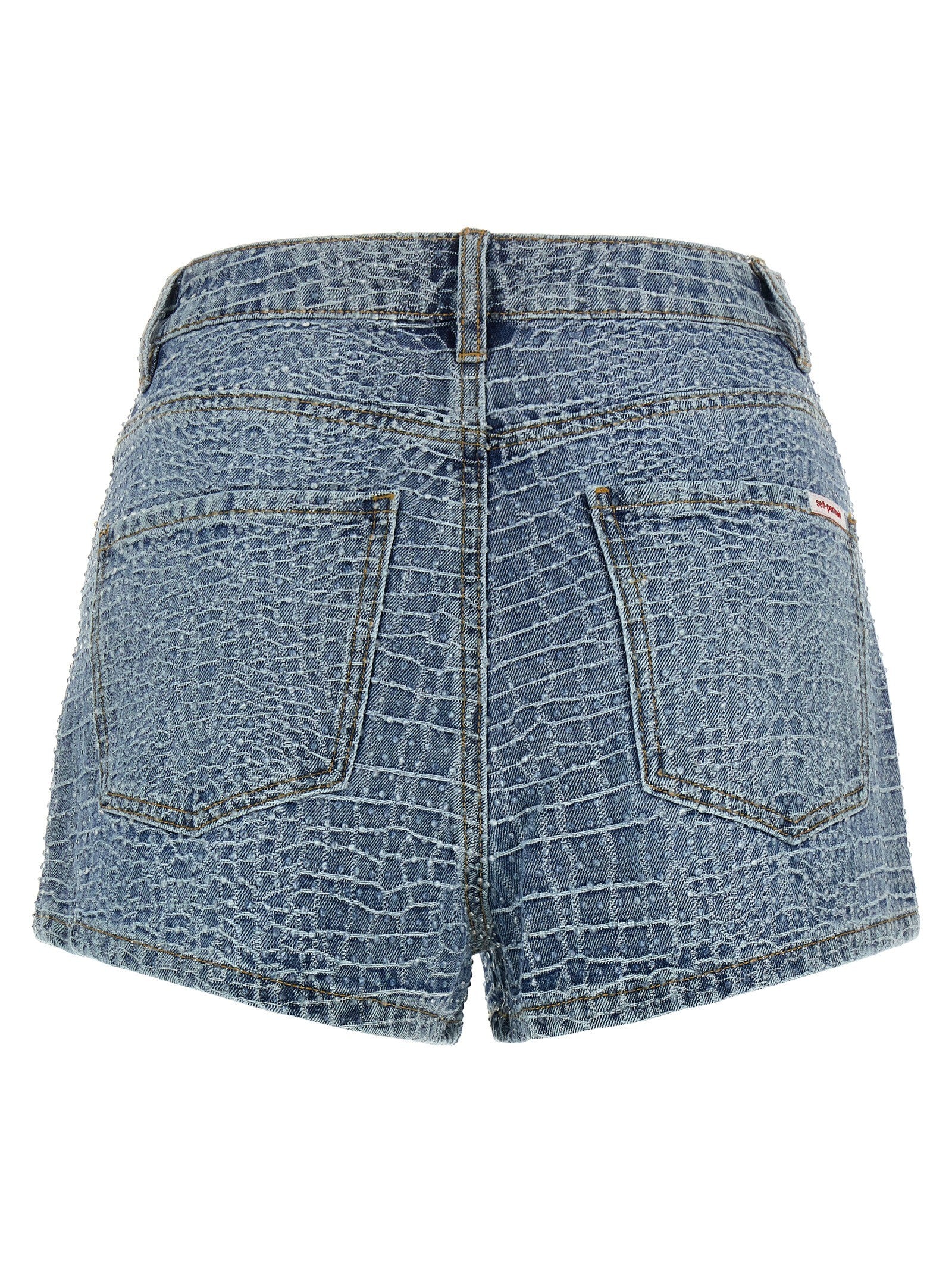 SELF PORTRAIT - 'Rhinestone' shorts rhinestone-shorts_222ecd01-3838-438b-a92a-785a70cd30a6