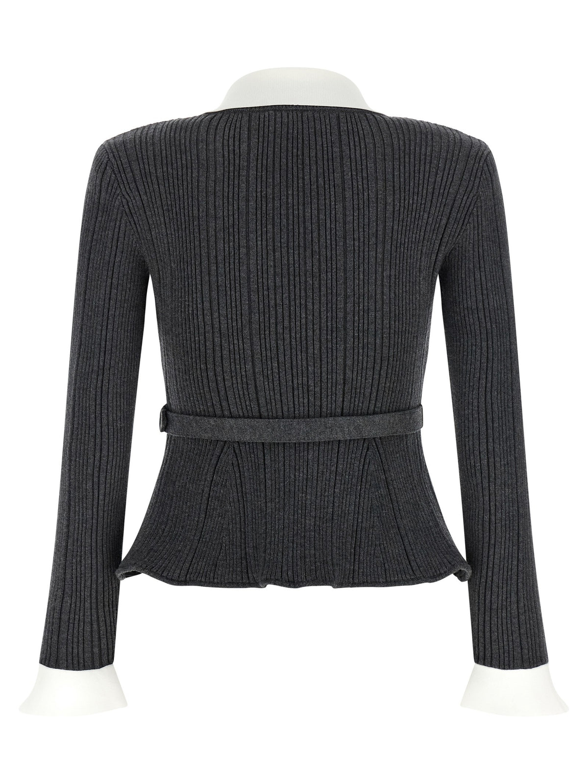 SELF-PORTRAIT - Ribbed cardigan
