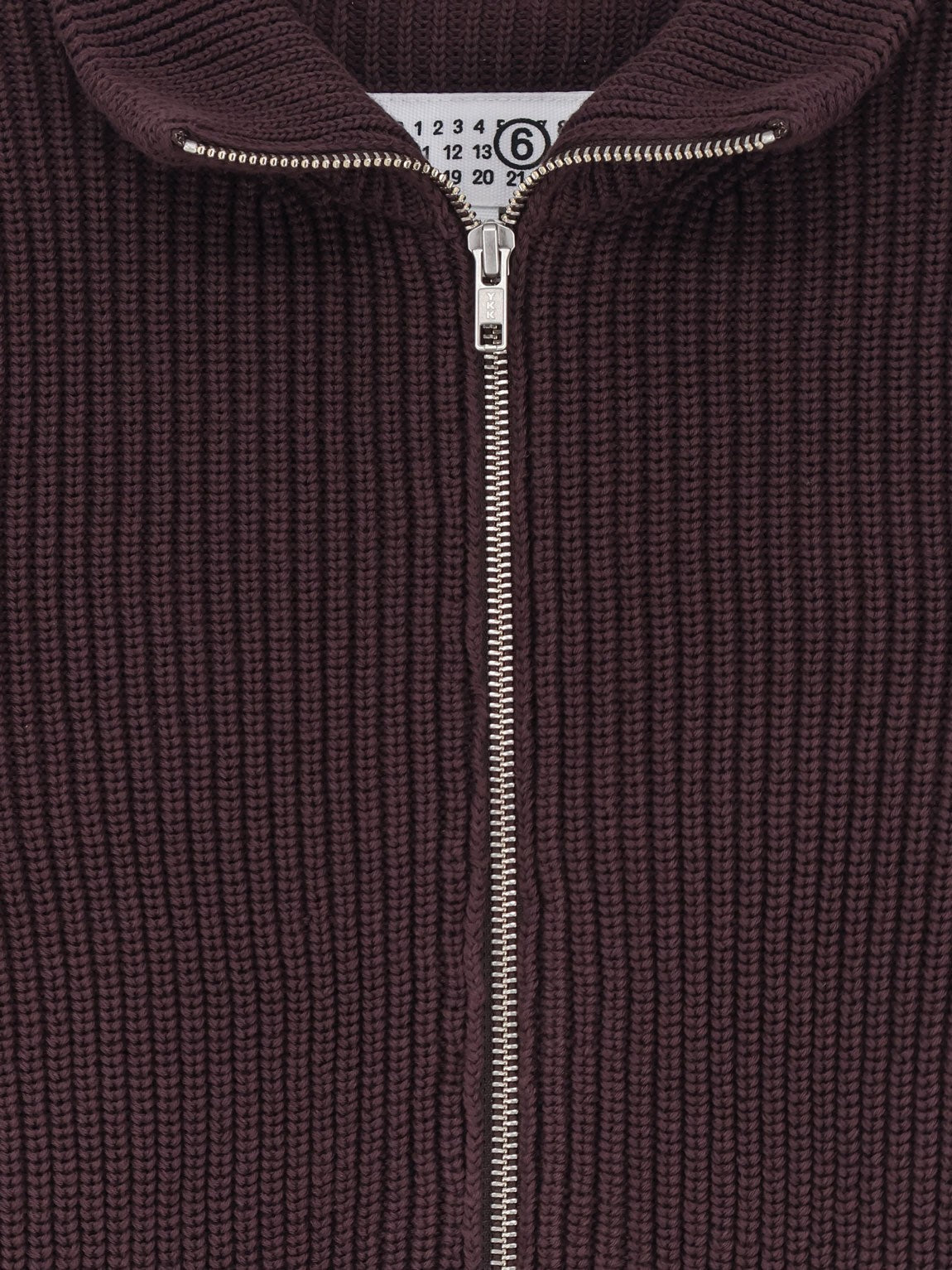 MM6 MAISON MARGIELA - Ribbed cotton cardigan