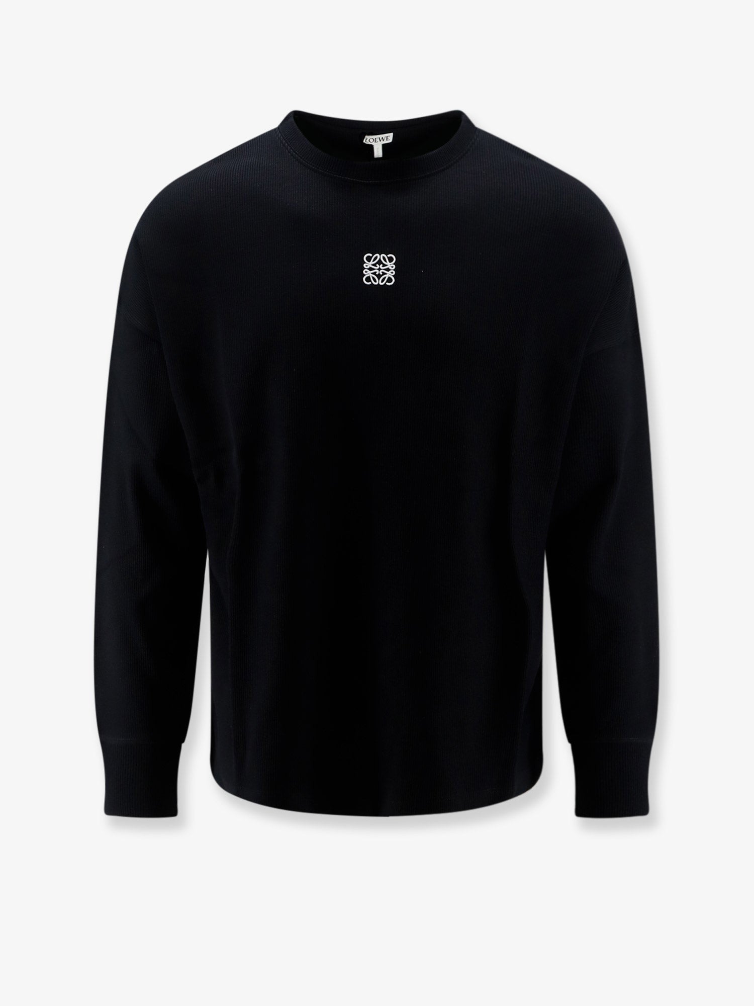 LOEWE - Ribbed cotton t-shirt ribbed-cotton-t-shirt_f2ab6e20-95fb-4aeb-b7a4-0496ac23f0d8