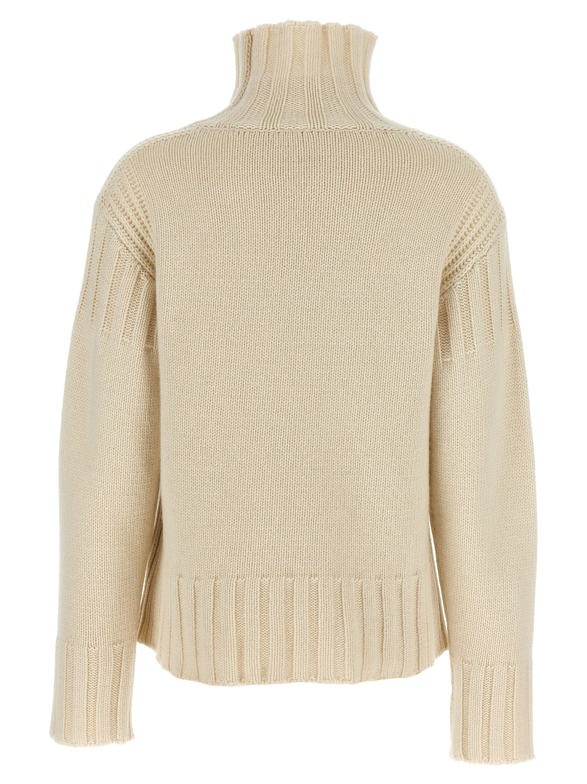 JIL SANDER - Ribbed detail sweater ribbed-detail-sweater_cdf72a52-ad3d-4ed5-af6b-08c550cda09b