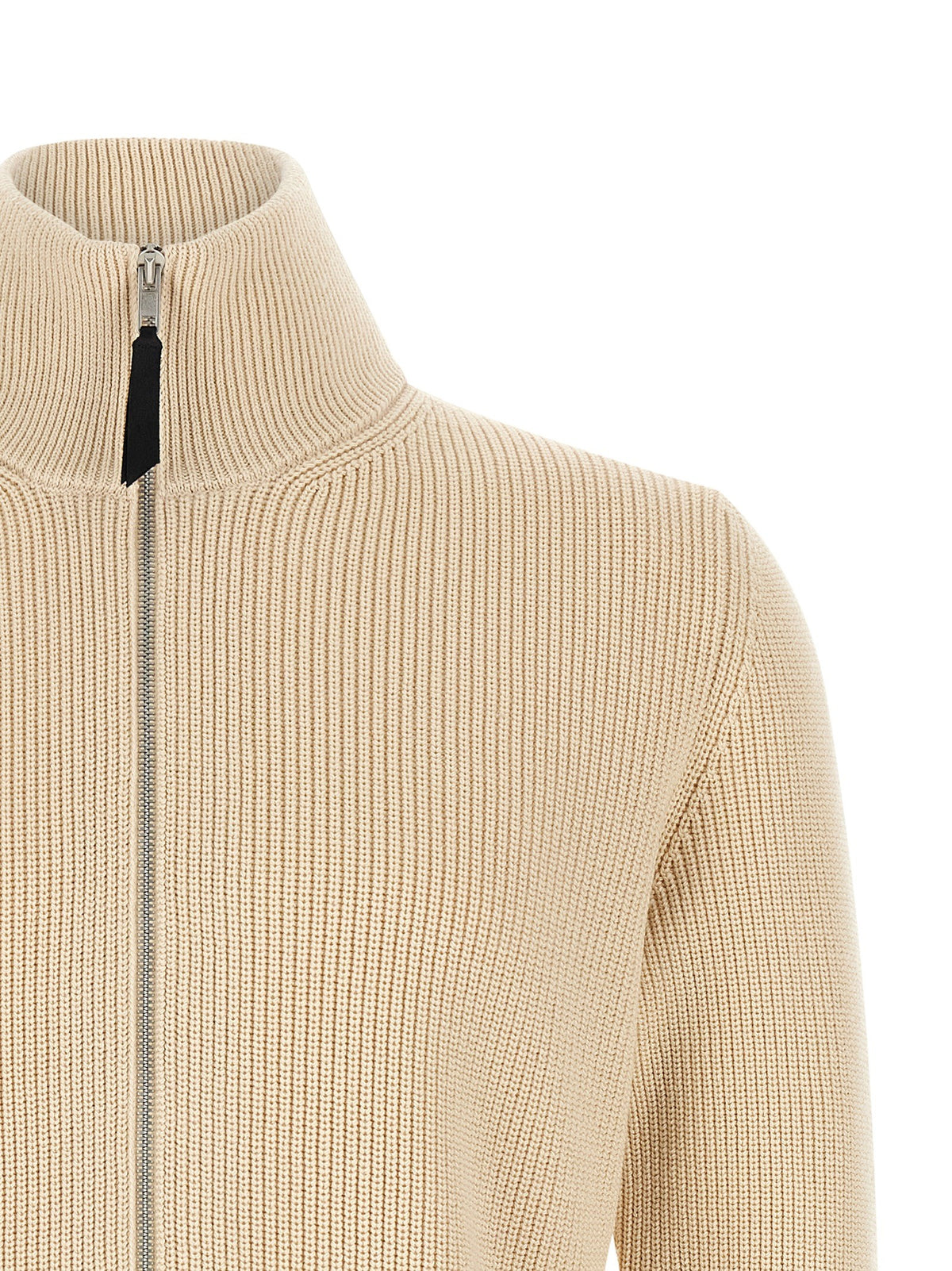 Maison Margiela - Ribbed knit cardigan