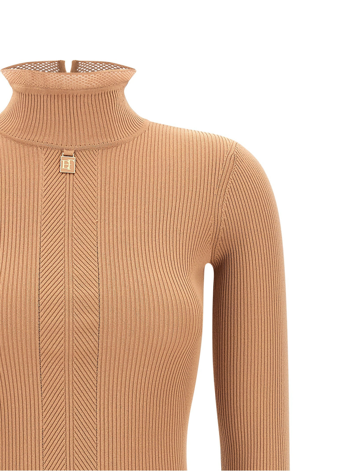 Elisabetta Franchi - Ribbed knit dress