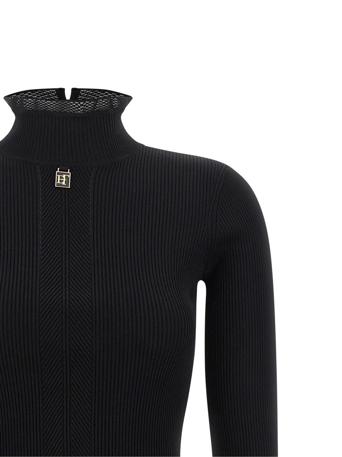 Elisabetta Franchi - Ribbed knit dress