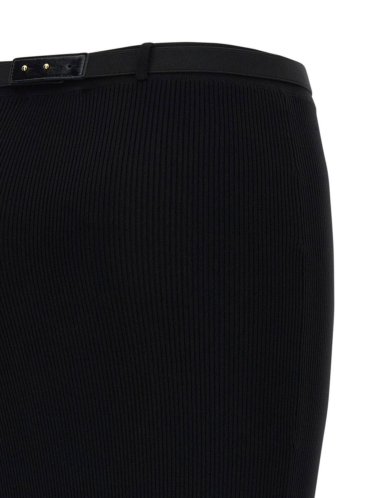 Elisabetta Franchi - Ribbed knit skirt