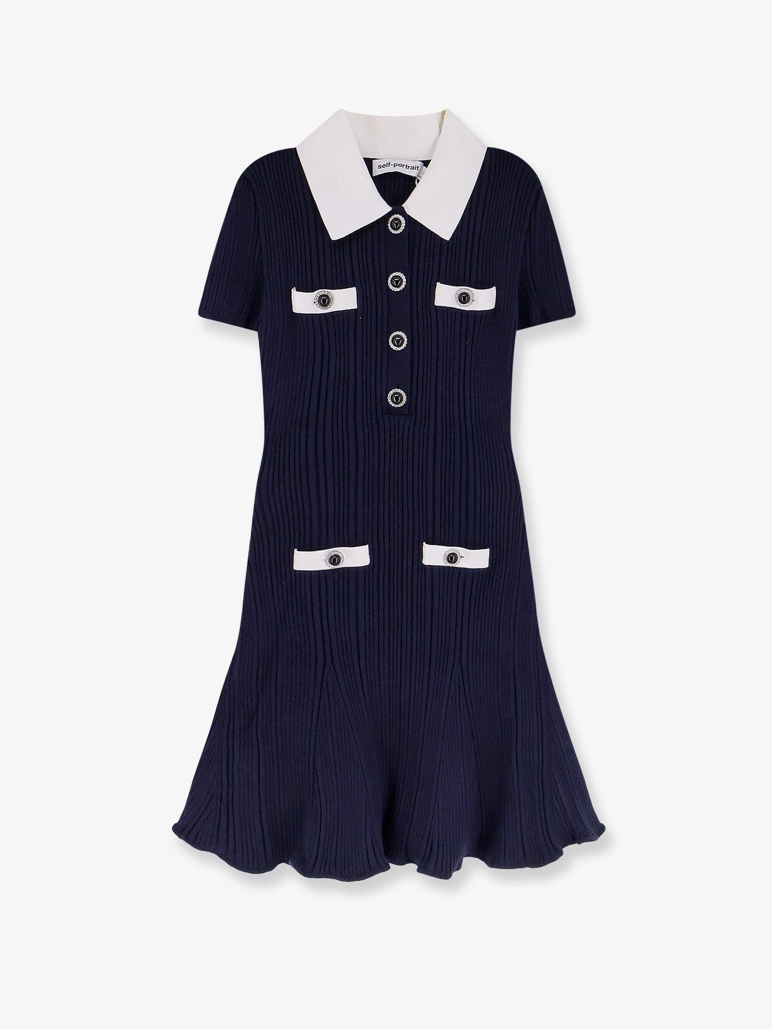 SELF PORTRAIT - Ribbed mini dress ribbed-mini-dress_2df419bf-3676-4b77-9203-d75ba3dc9cd8