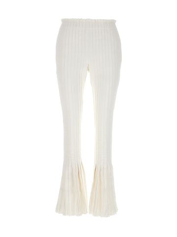 SACAI - Ribbed pleated pants