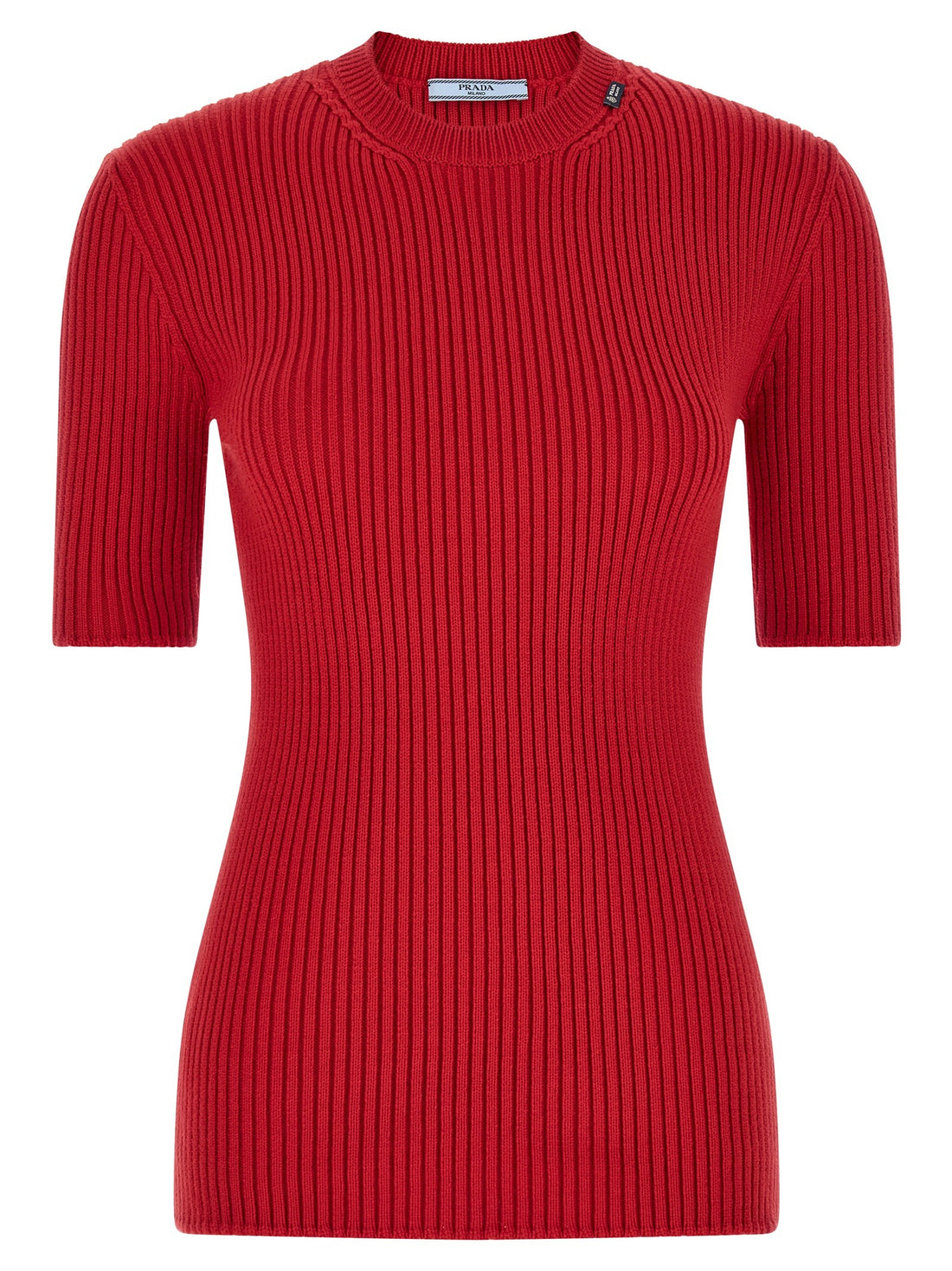 PRADA - Ribbed sweater Red
