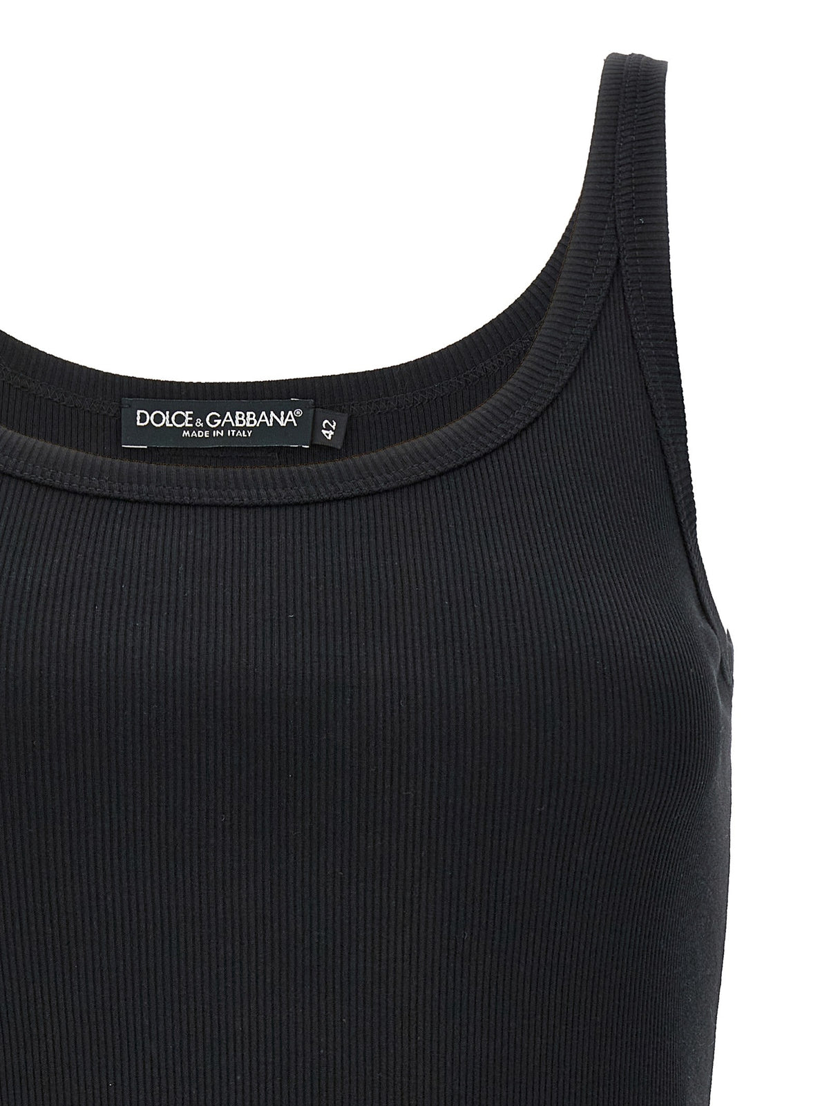 Dolce & Gabbana - Ribbed tank top